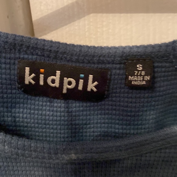 Blue tie-dye long sleeve Kidpik 7-8 - Picture 3 of 3